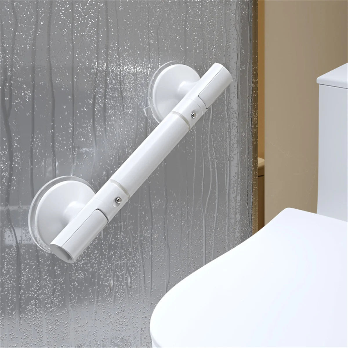 Bathroom Handrail Railing Elderly Toilet Non-Slip Safety Handle Elderly Household Toilet Drill-Free Suction Cup Handle