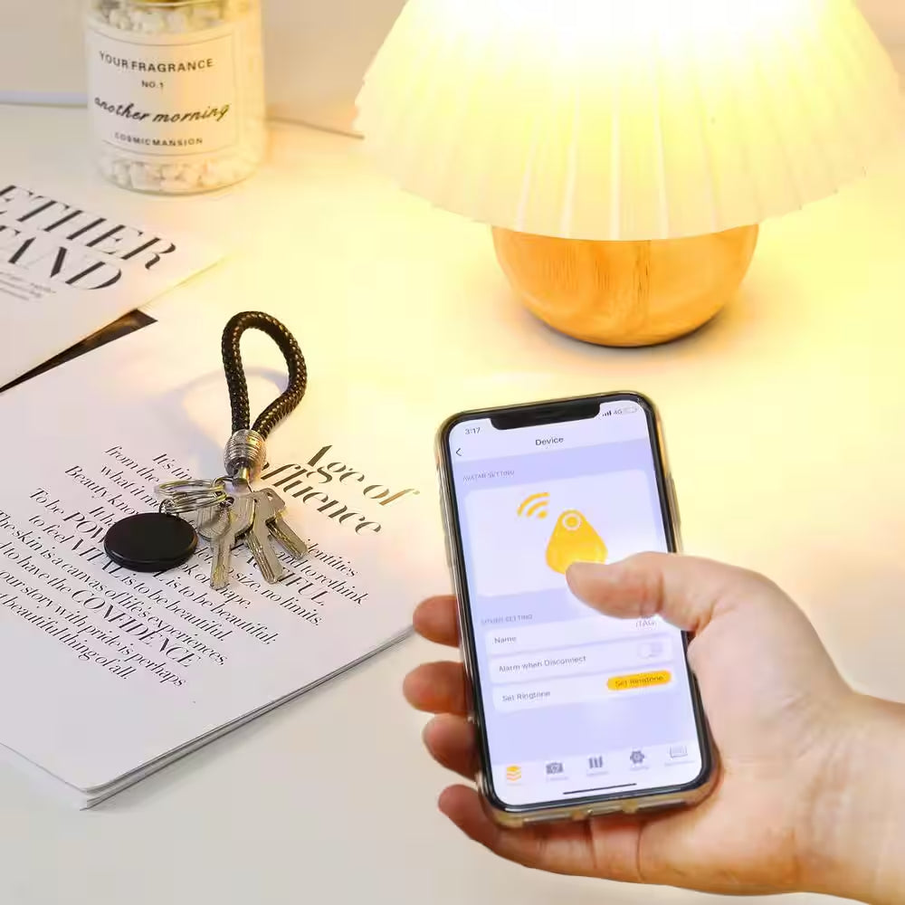 Portable GPS Tracking Mobile Tracking Smart anti Loss Device Key Finder Locator GPS Smart Finders Tracker, 5-Packs