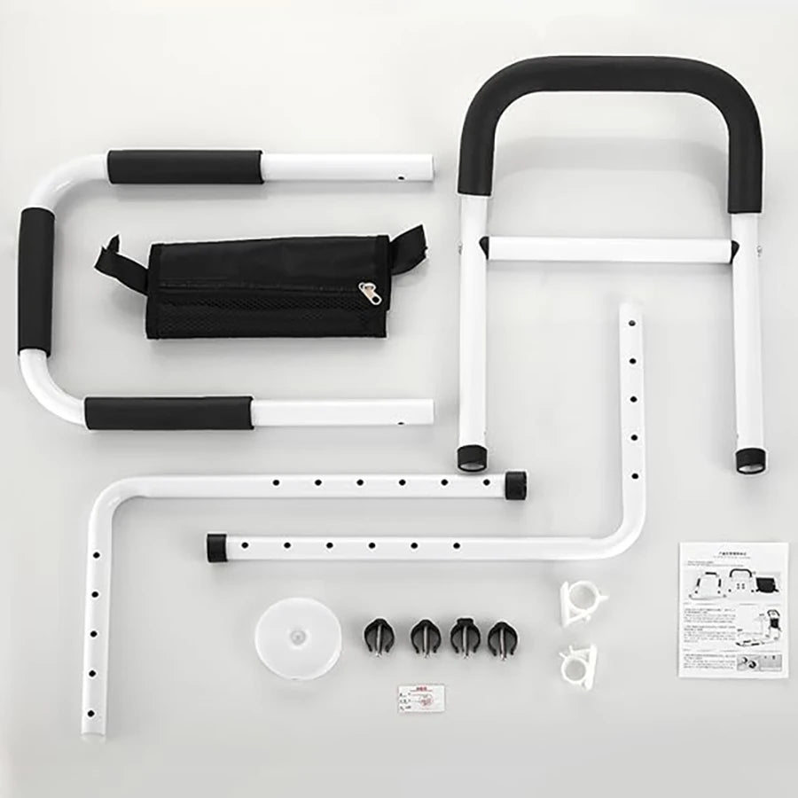 Bed Guardrail for Getting Up, Fall Prevention and General Assistance