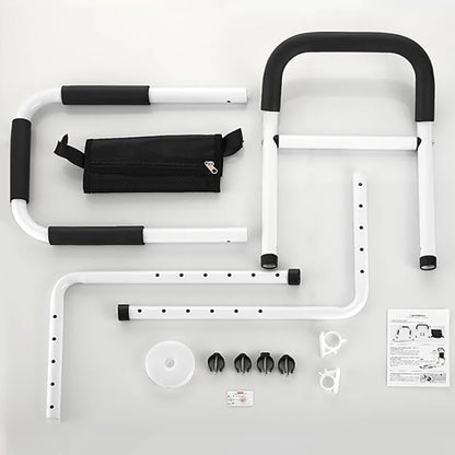 Bed Guardrail for Getting Up, Fall Prevention and General Assistance