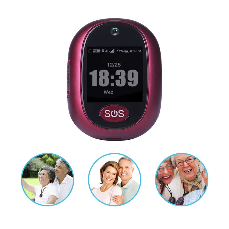 Medical Alarm System, One-Click Help - 4G Fall Detection Alarm, Gps Tracker, Sos Alarm
