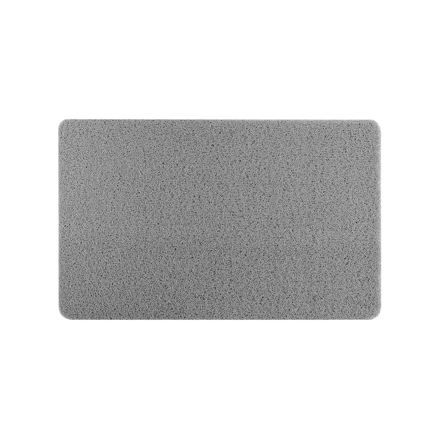 Non Slip Shower Mat 17"X30" PVC Loofah Shower Mats for Bathtub Quick Drying Shower Floor Mat with Comfortable Textured Surface - Easy Cleaning