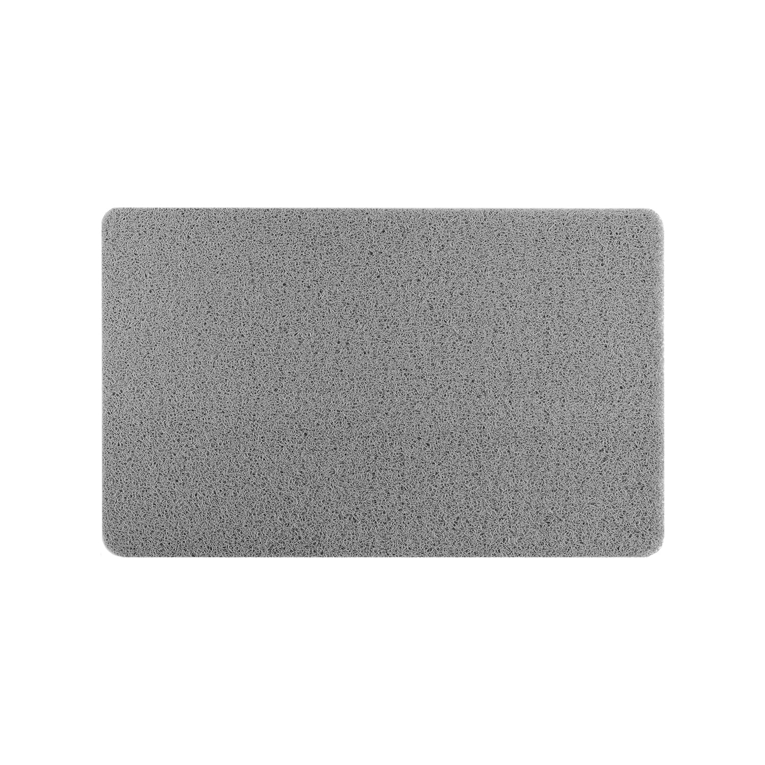 Non Slip Shower Mat 17"X30" PVC Loofah Shower Mats for Bathtub Quick Drying Shower Floor Mat with Comfortable Textured Surface - Easy Cleaning
