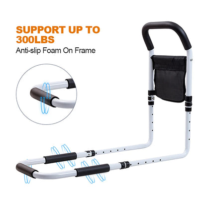 Bed Guardrail for Getting Up, Fall Prevention and General Assistance