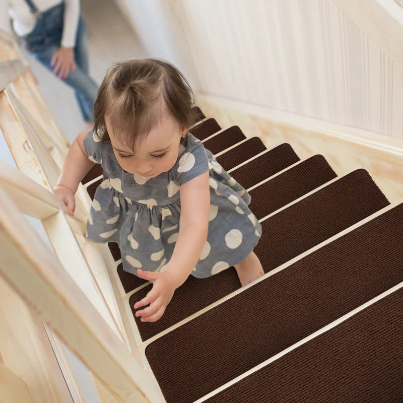 Non-Slip Carpet Stair Treads Indoor (Set of 15)