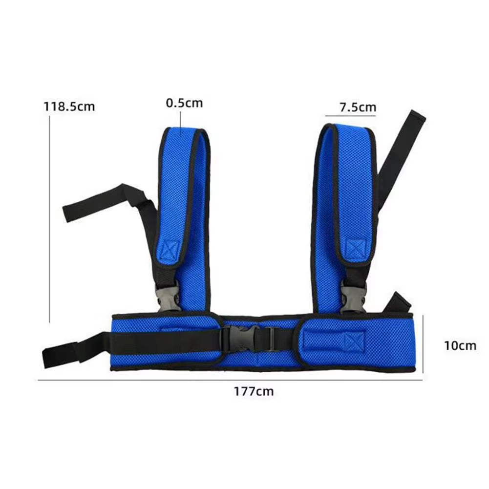 Wheelchair Waist Strap Belt Breathable Elderly Wheelchair Anti-Fall Azimuth Support Fixing Straps Nursing Band for Elderly